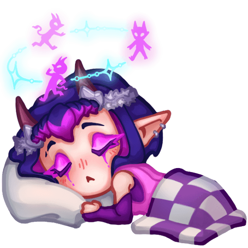 Sleeping Ivy sticker